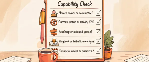 5 signs your organisational capabilities are aspirational