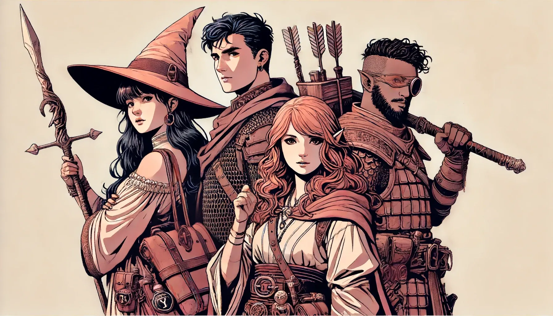 A balanced D&D party