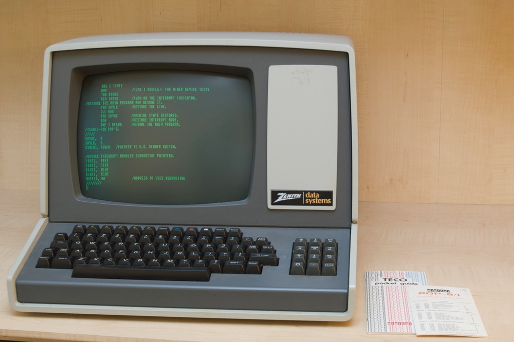 First era personal computer terminal