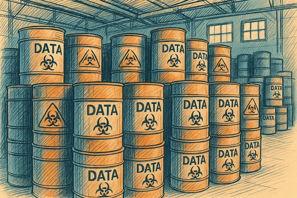 Data is a form of toxic byproduct