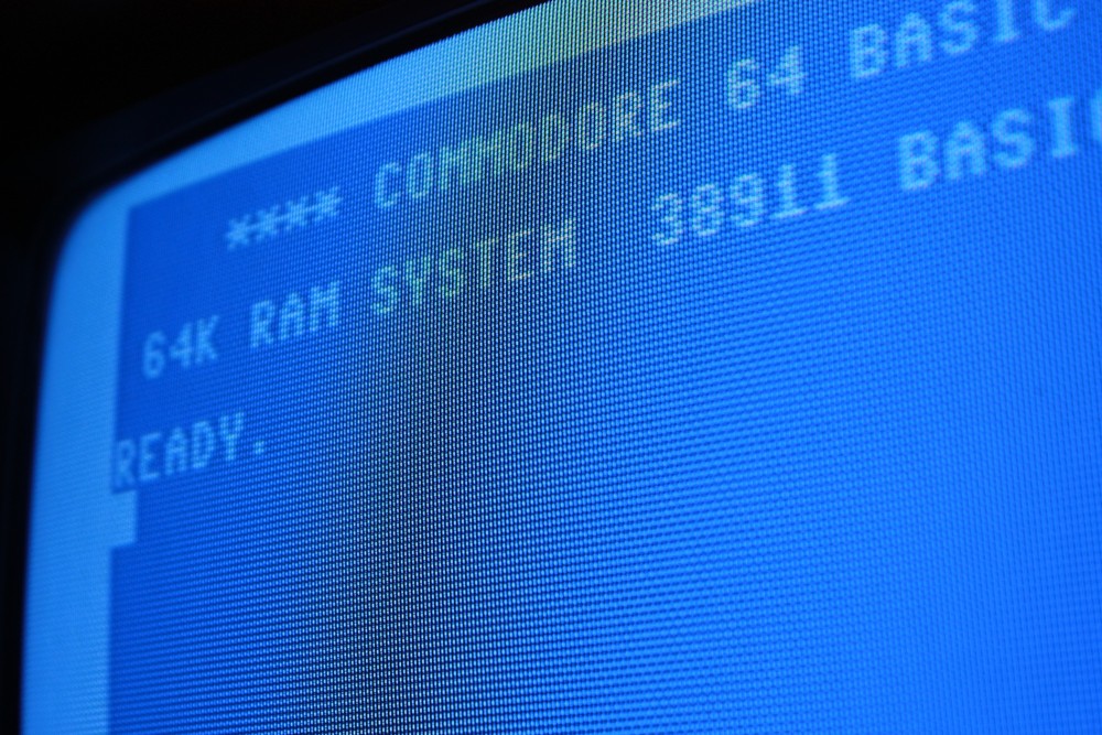 Commodore 64 terminal screen