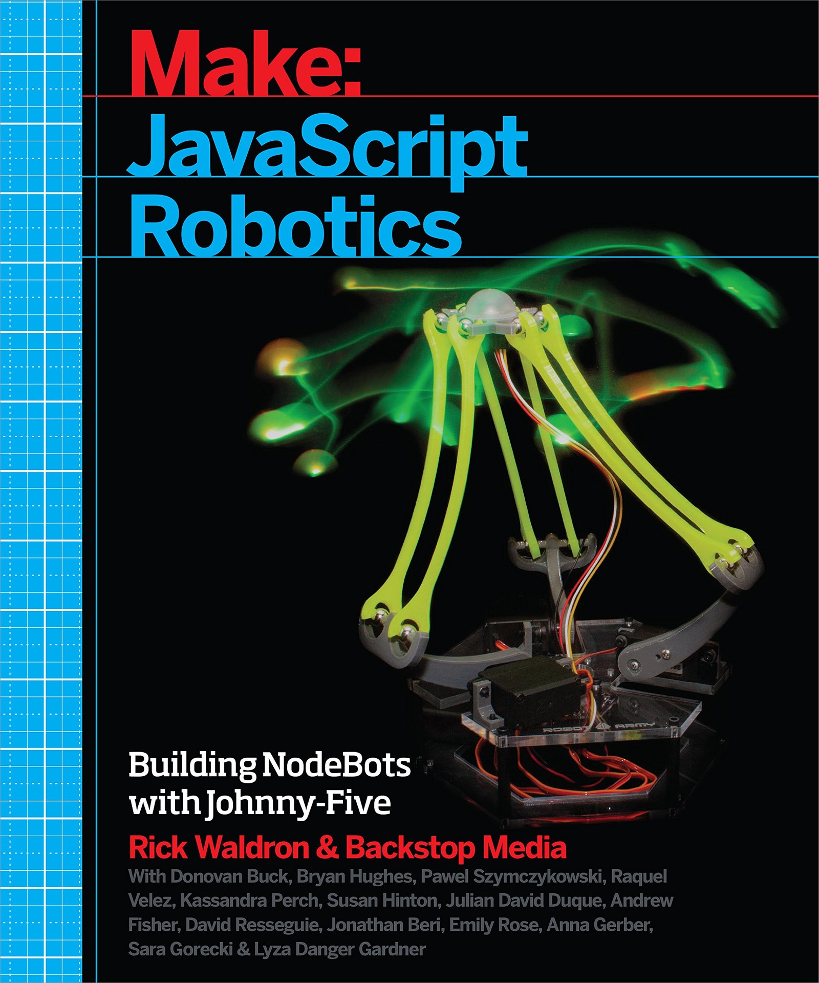 Make JavaScript Robotics Book Cover